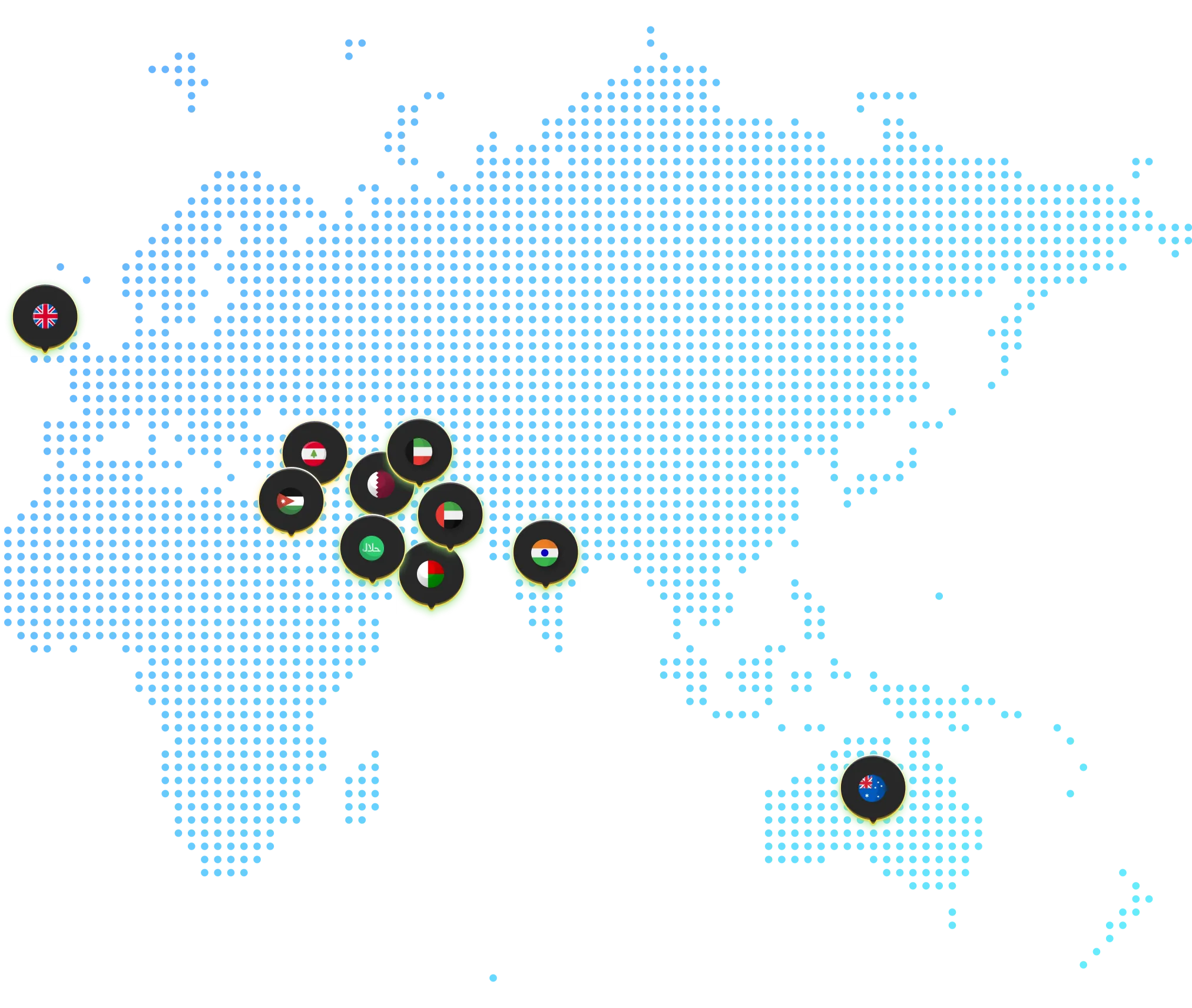 Where Trifid Operate Map